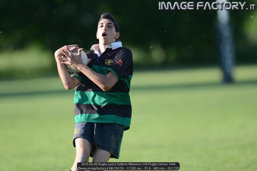 2015-05-09 Rugby Lyons Settimo Milanese U16-Rugby Varese 1444